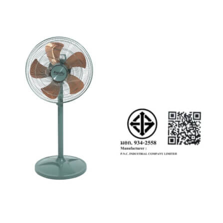 พัดลมตั้งพื้น ACCORD PREVAIL AC-16-40 HP สีเขียว_12